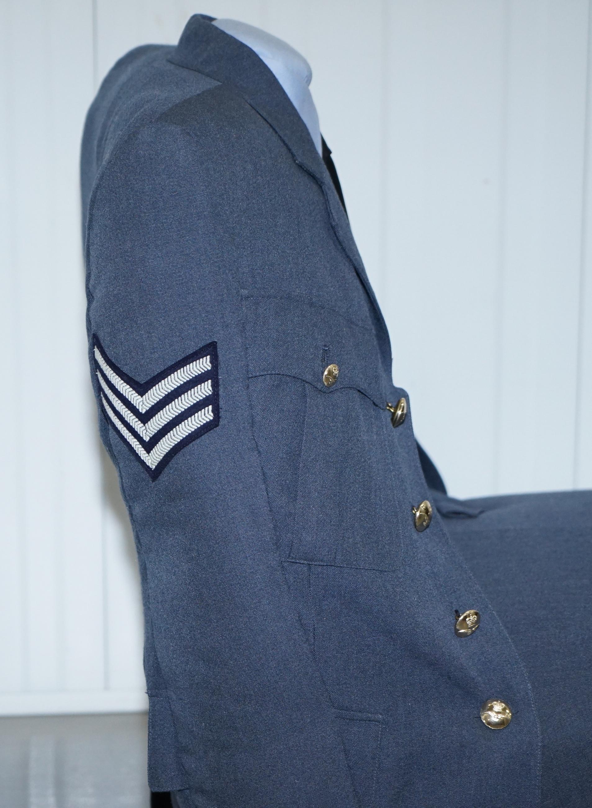 Treniq the Royal Air Force RAF Uniform Armchair Rare Unique Find For Sale 5