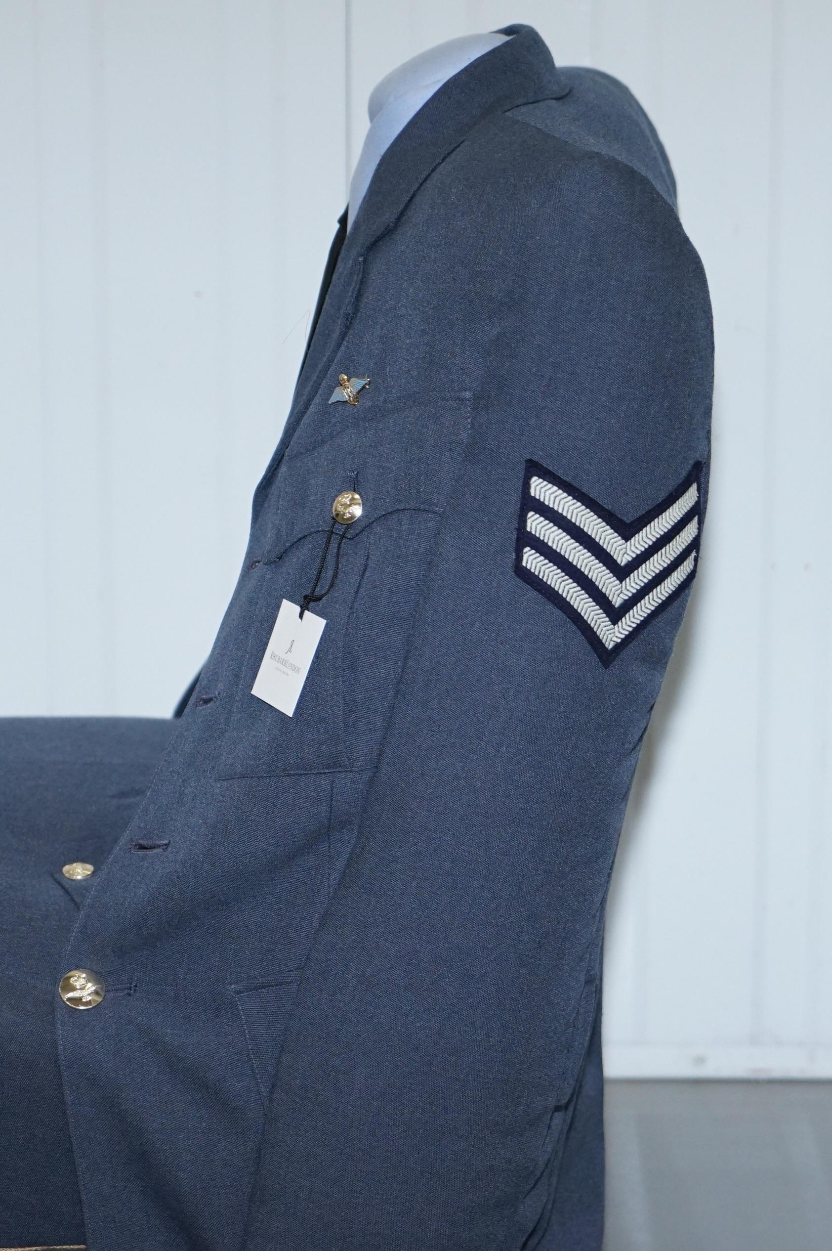 Treniq the Royal Air Force RAF Uniform Armchair Rare Unique Find For Sale 9