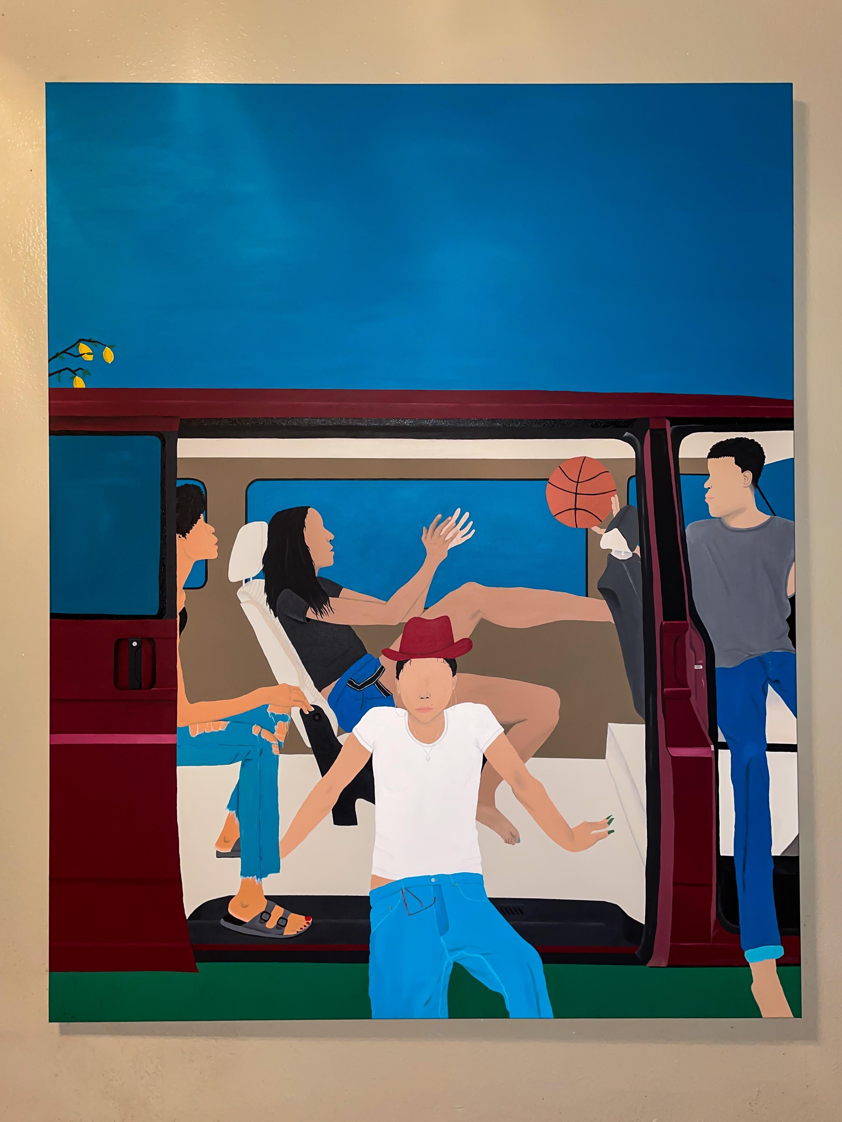 Estate adolescenziale - Painting di Trenity Thomas