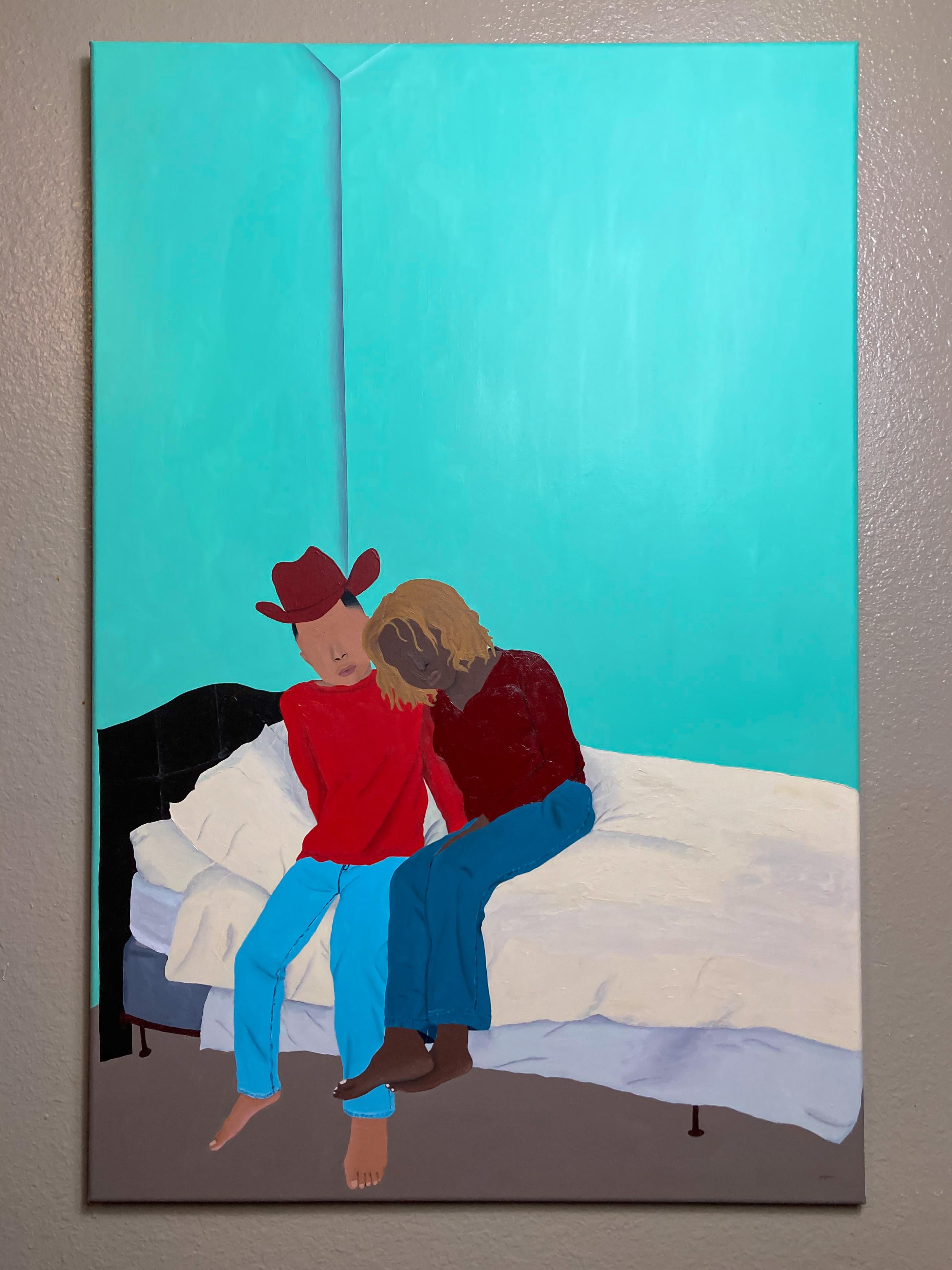 Te quiero cerca - Painting de Trenity Thomas