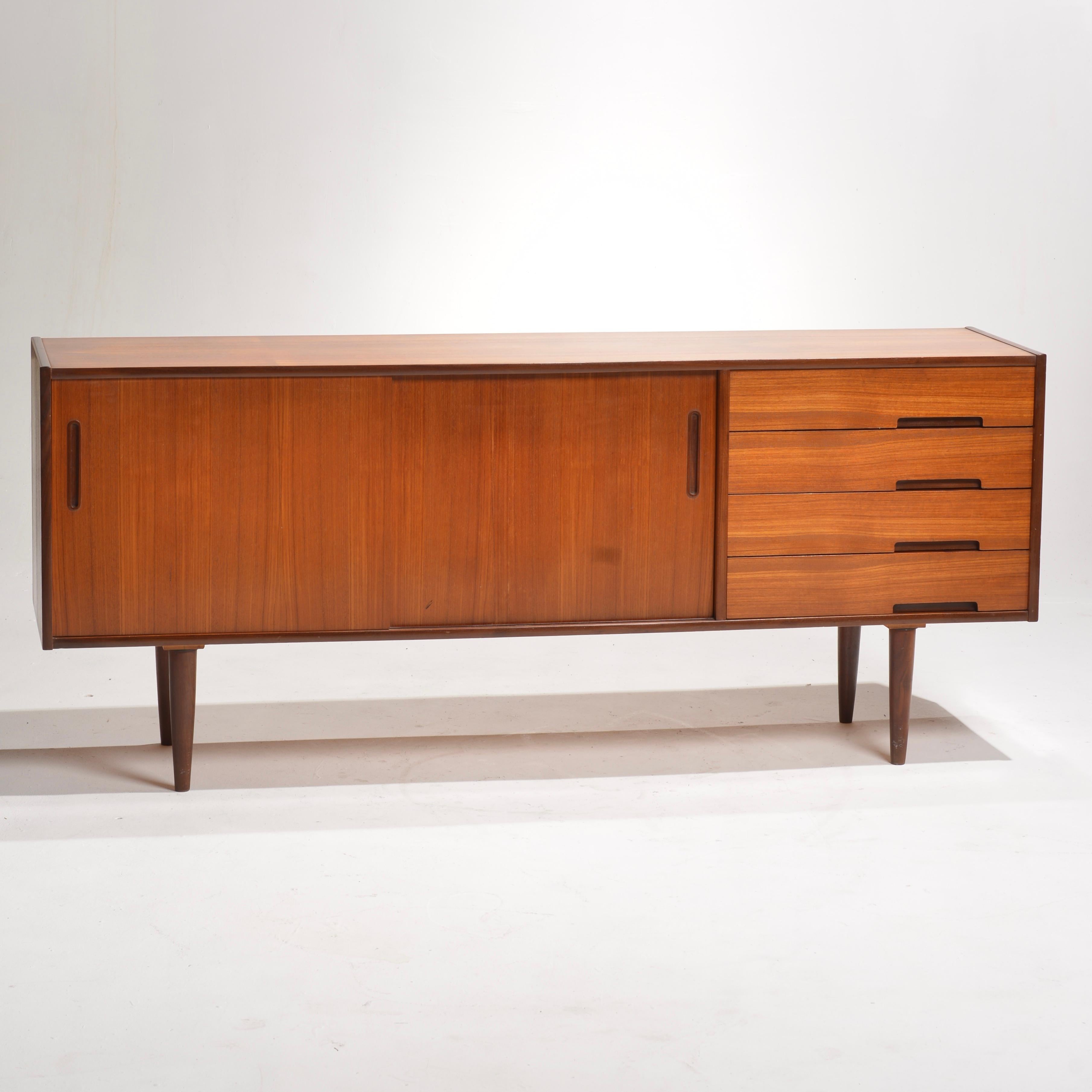 Mid-Century Modern Trento Credenza in Teak by Nils Jonsson,  Sweden c1965 For Sale