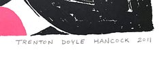 Trenton Doyle Hancock - Cue Art Foundation scarso litografia firmata 31/35 incorniciato
