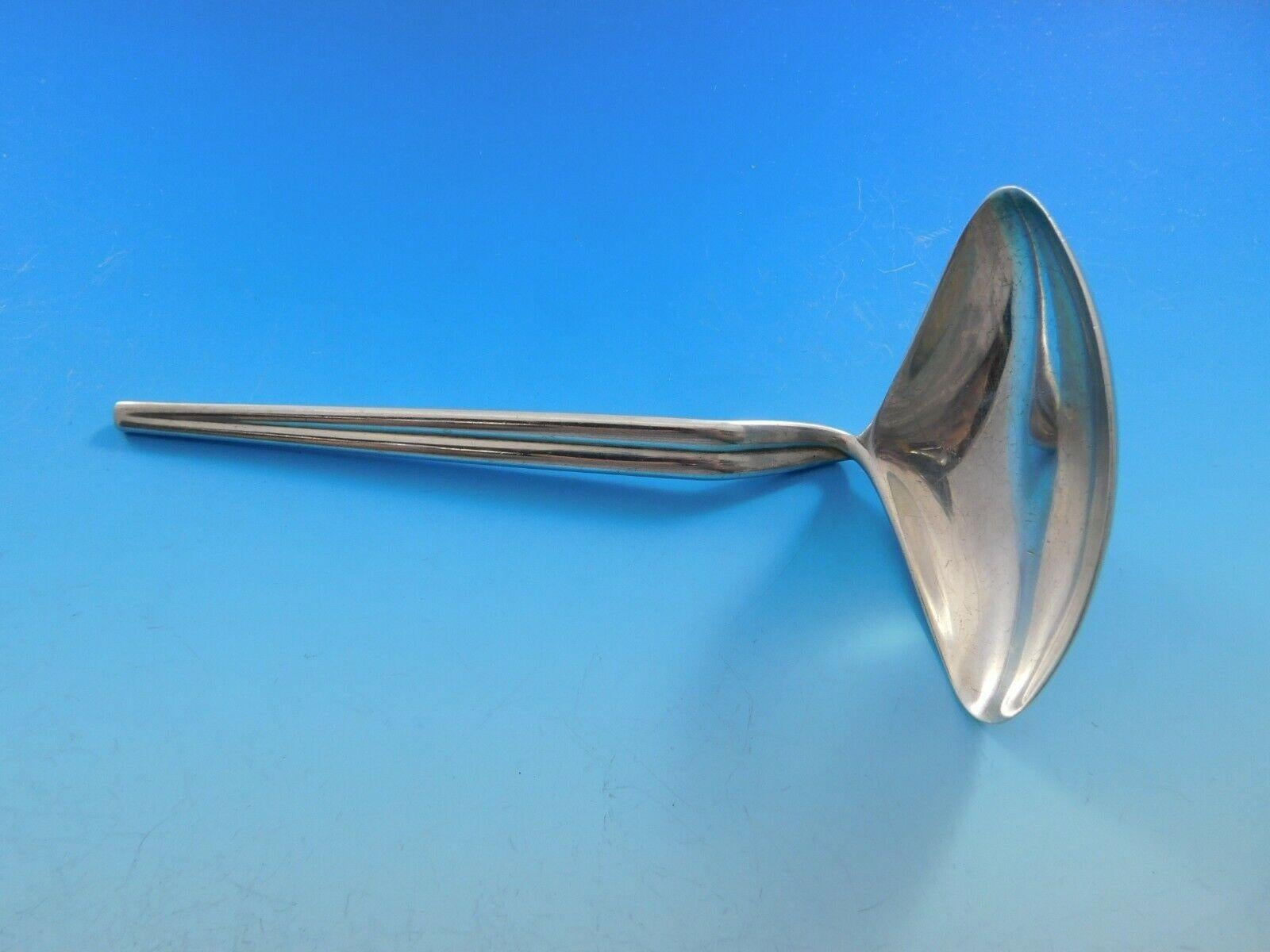 Trenza by Celsa Mexico Sterling Silver Flatware Set Service Midcentury Mod 76pc 1