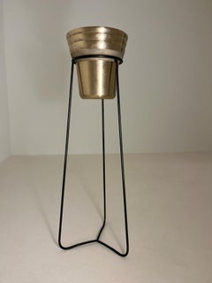 Très beau seau à Champagne en bronze pour Magnums