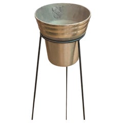 Très beau seau à Champagne en bronze pour Magnums