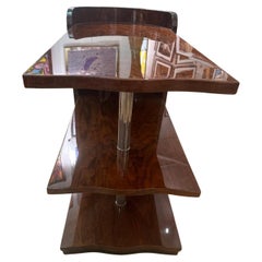 Très belle table d'appoint / bout de canapé en palissandre