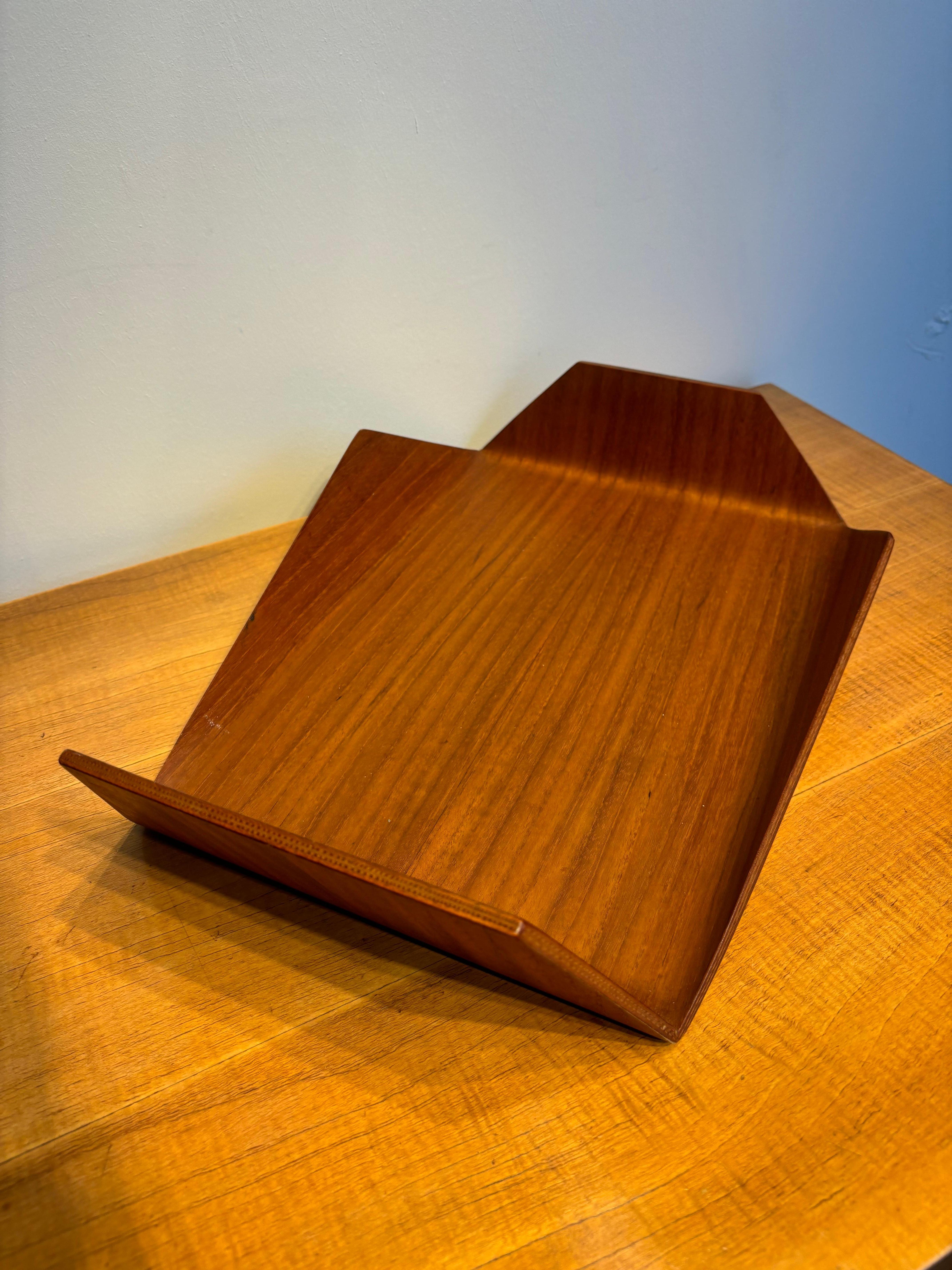 Très rare porte courrier par André Vigneau pour Steph Simon (Holz) im Angebot