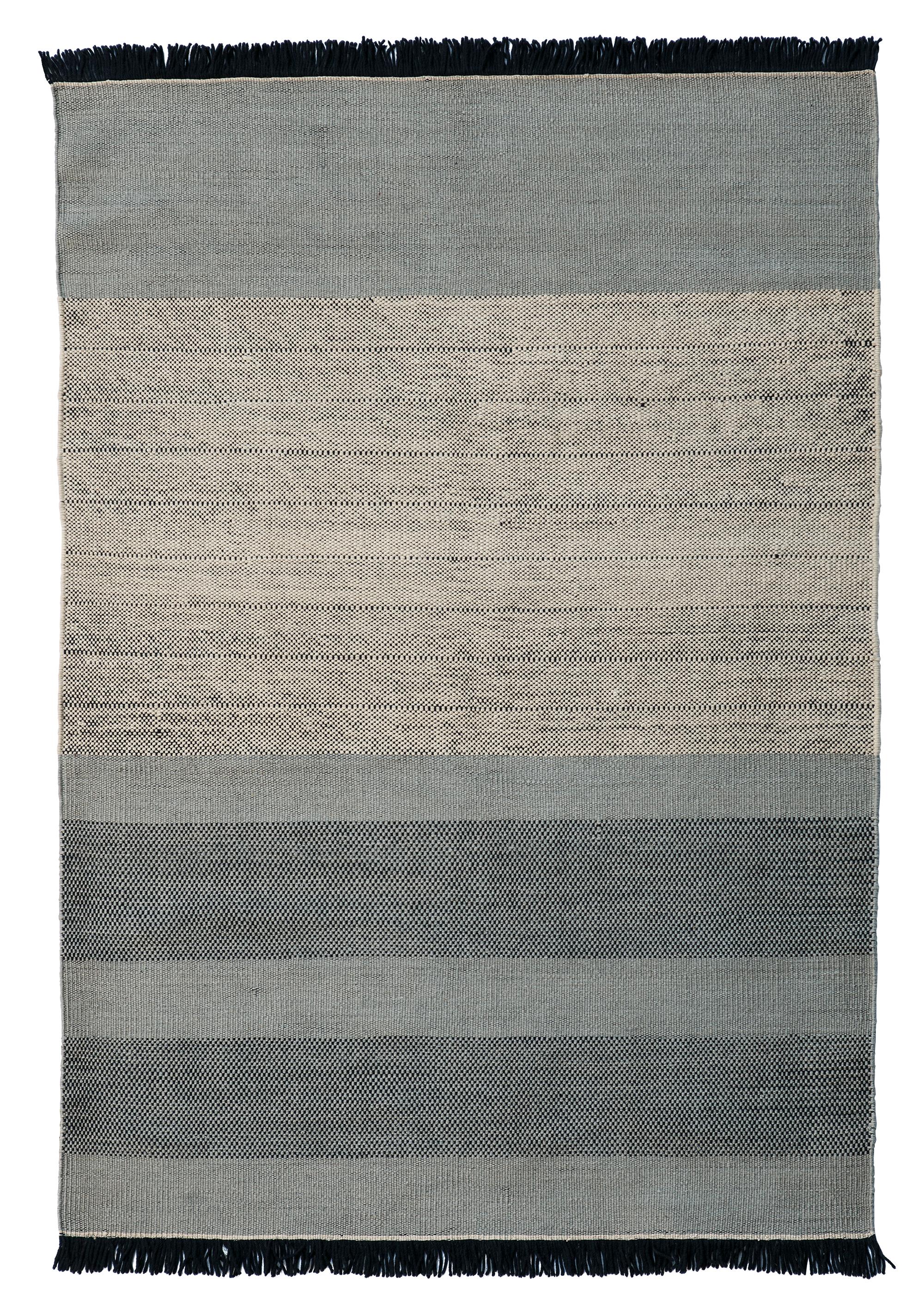 Hand-Woven 'Tres Stripes' Hand-Loomed Rug for Nanimarquina For Sale