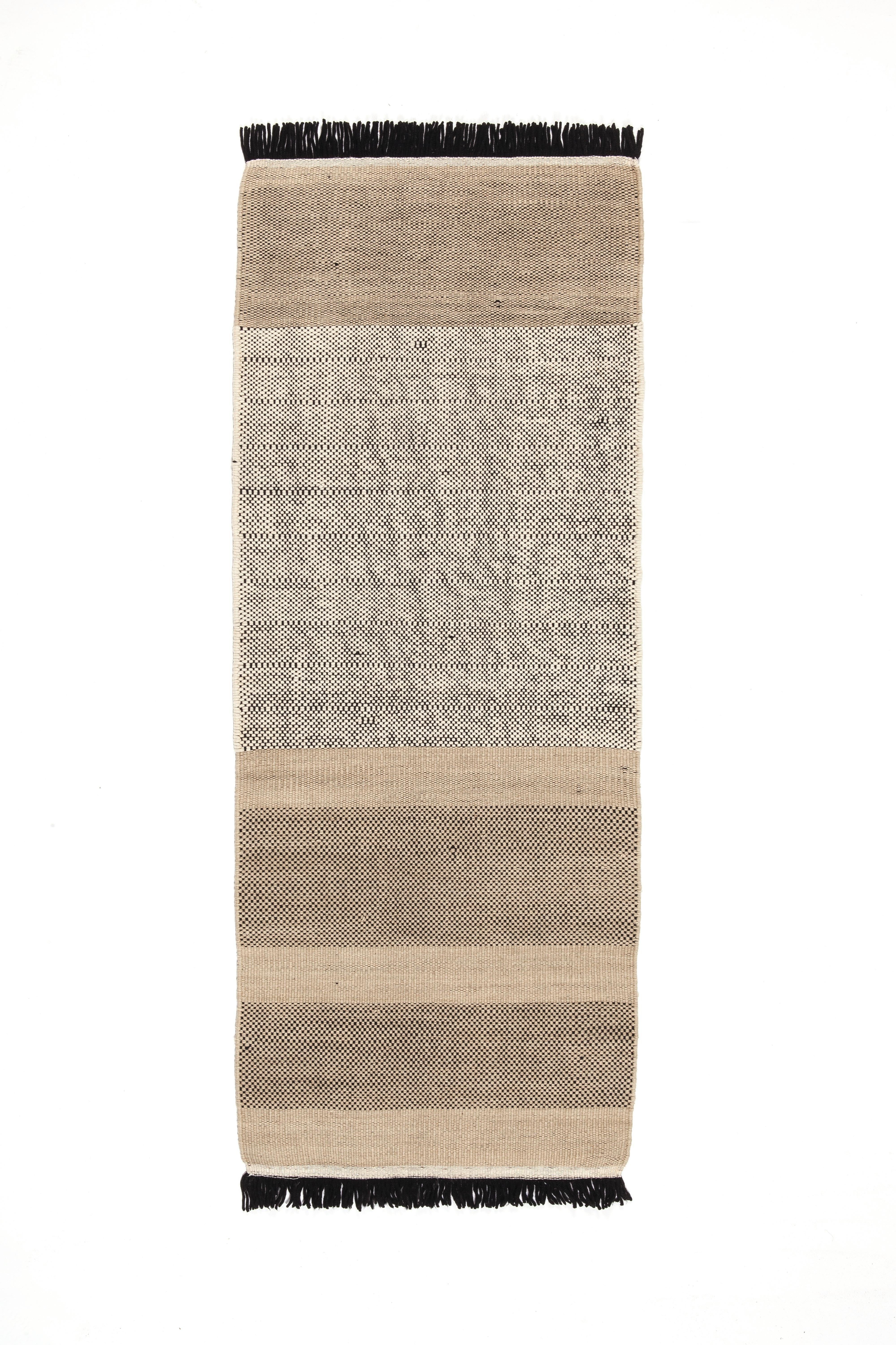 'Tres Stripes' Hand-Loomed Runner Rug for Nanimarquina For Sale 3