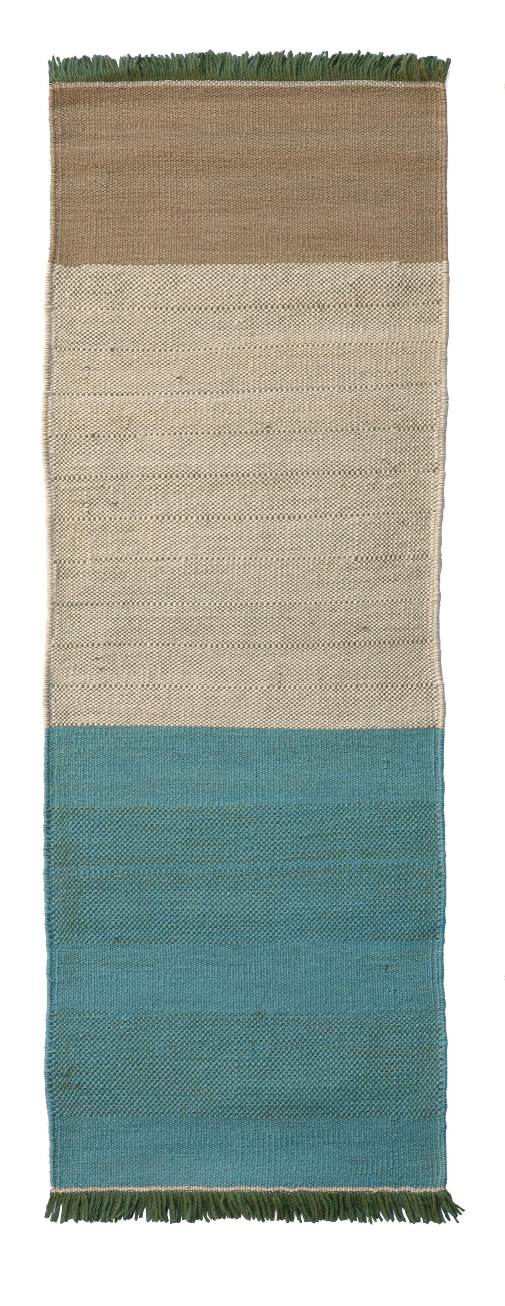 'Tres Stripes' Hand-Loomed Runner Rug for Nanimarquina In New Condition For Sale In Glendale, CA