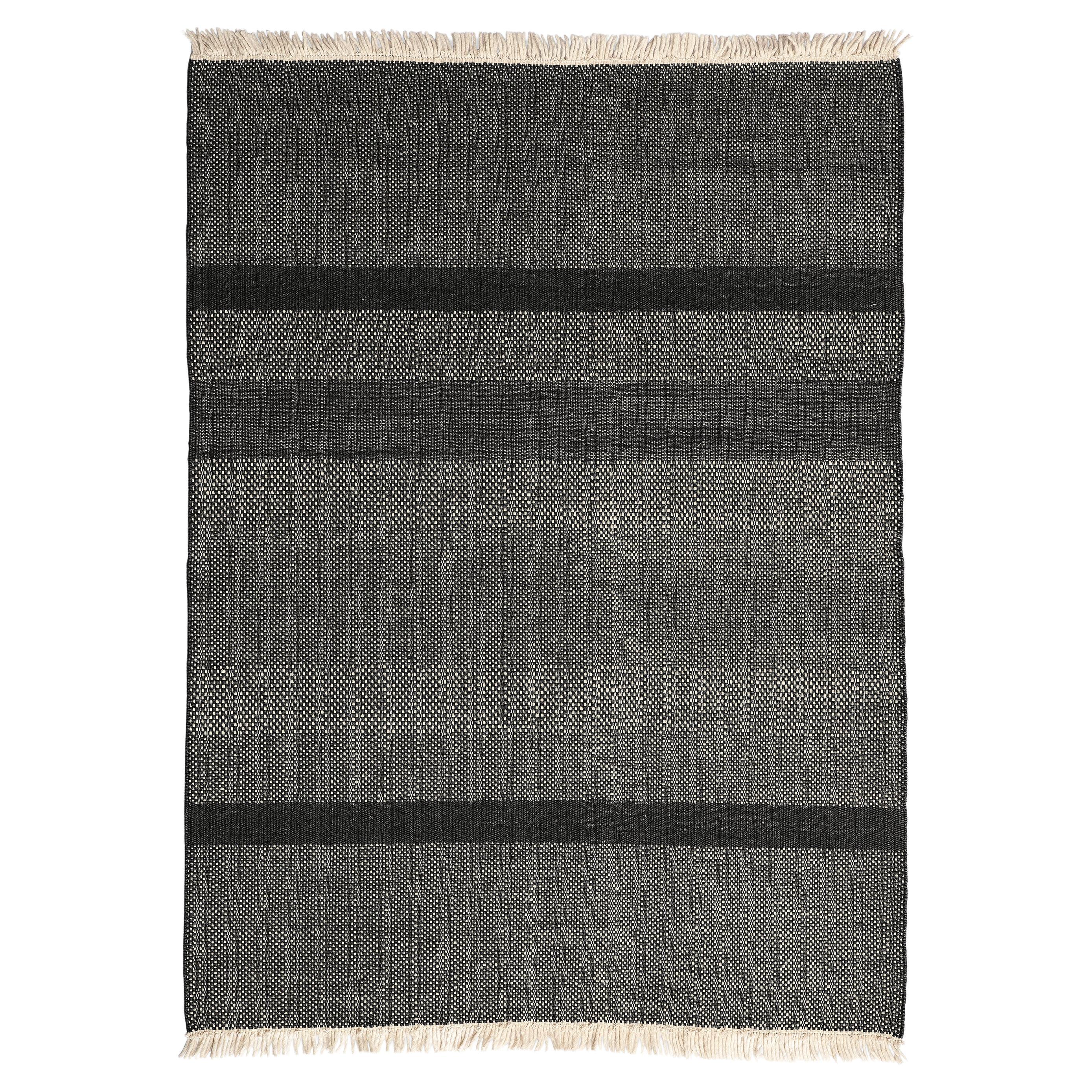 Handgewobener Teppich „Tres Texture“ für Nanimarquina