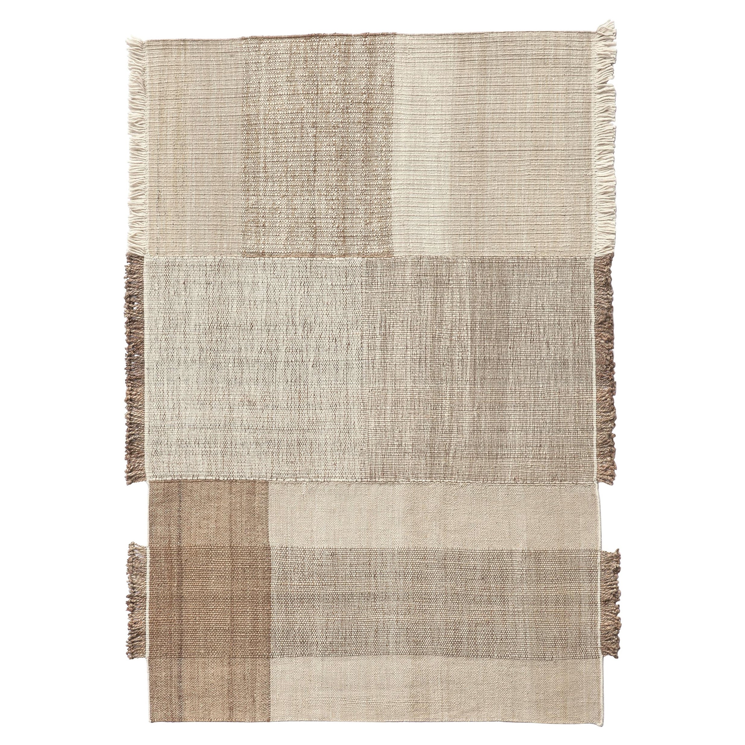 Tapis tressé à la main « Tree Vegetal » de Nanimarquina