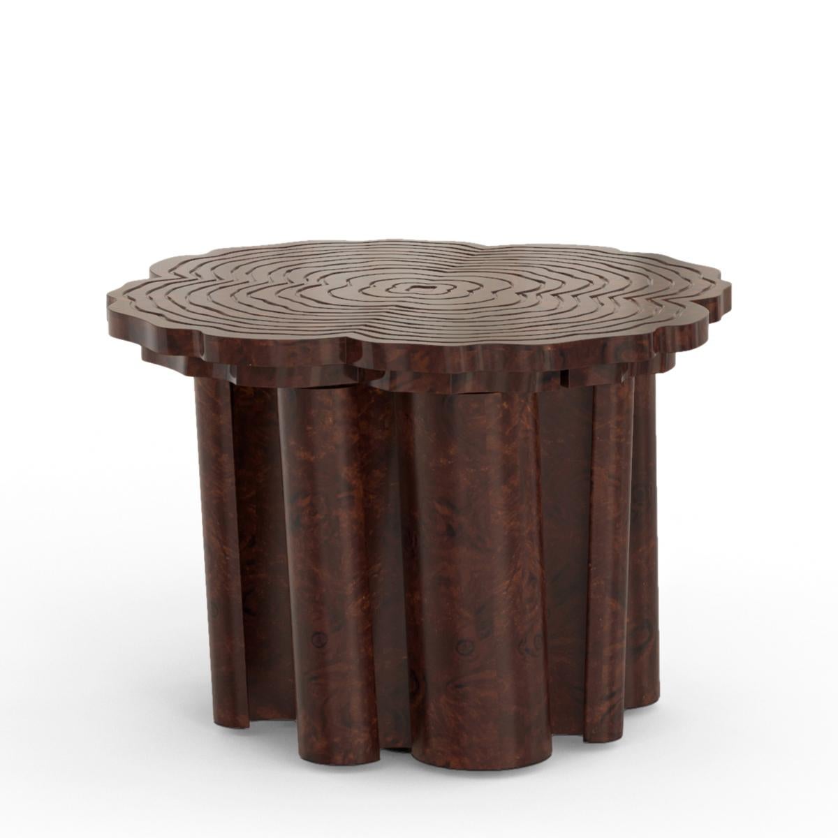 Table basse en noyer Tresor Set of 3 Neuf - En vente à Paris, FR