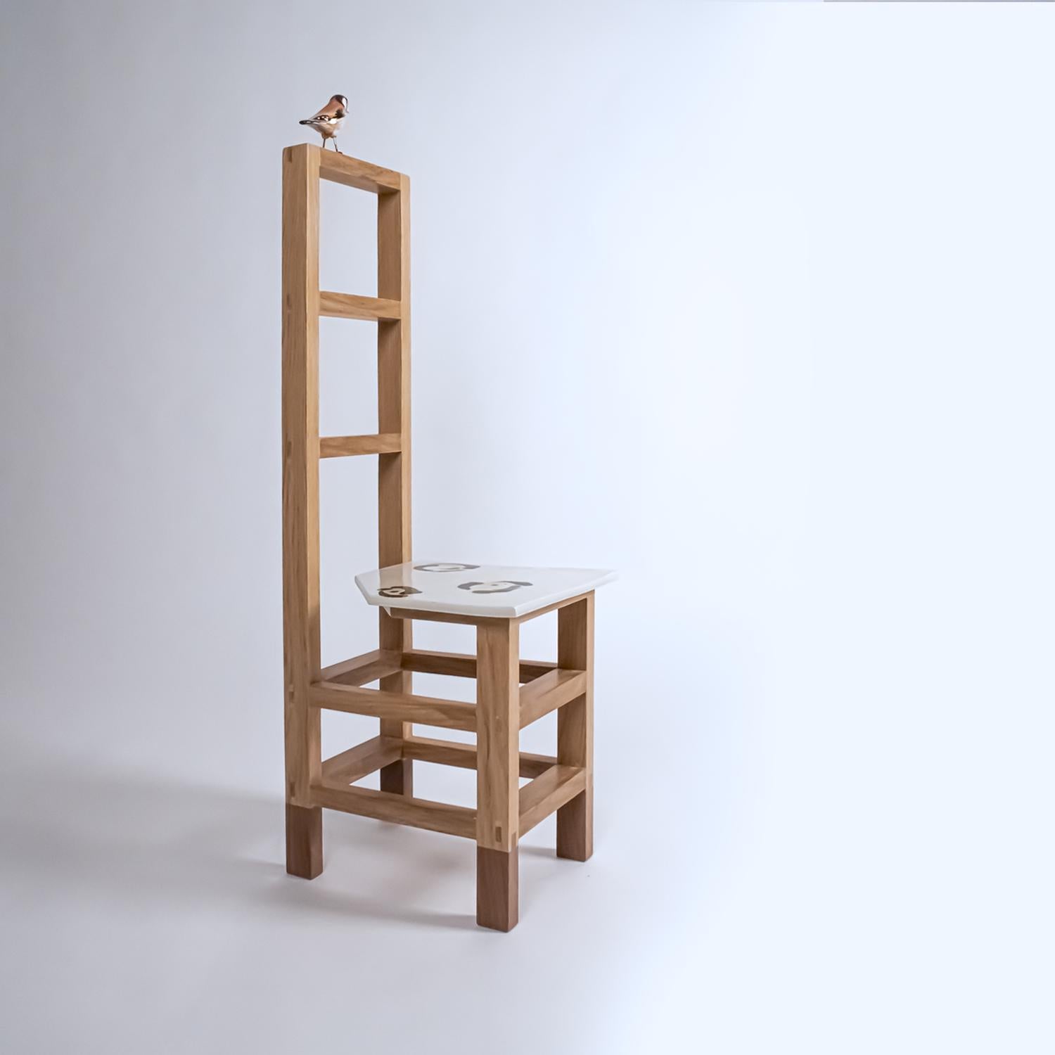 Trespolo Unique Sculptural Chair by Ennio Nonni For Sale 3