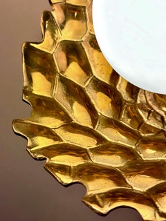 TRESTANO Pendant - Mid Century Style Brass Casting Pendant