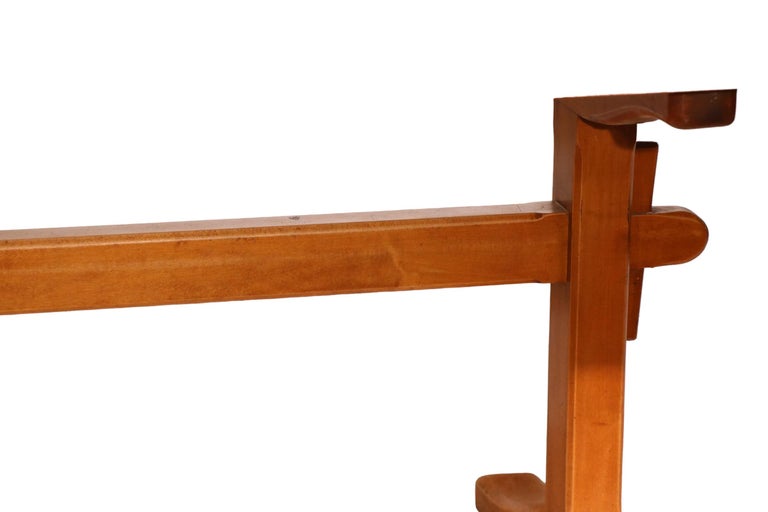 Trestle Base Farm Dining Table Model 6010 Marked Stickley Fayetteville