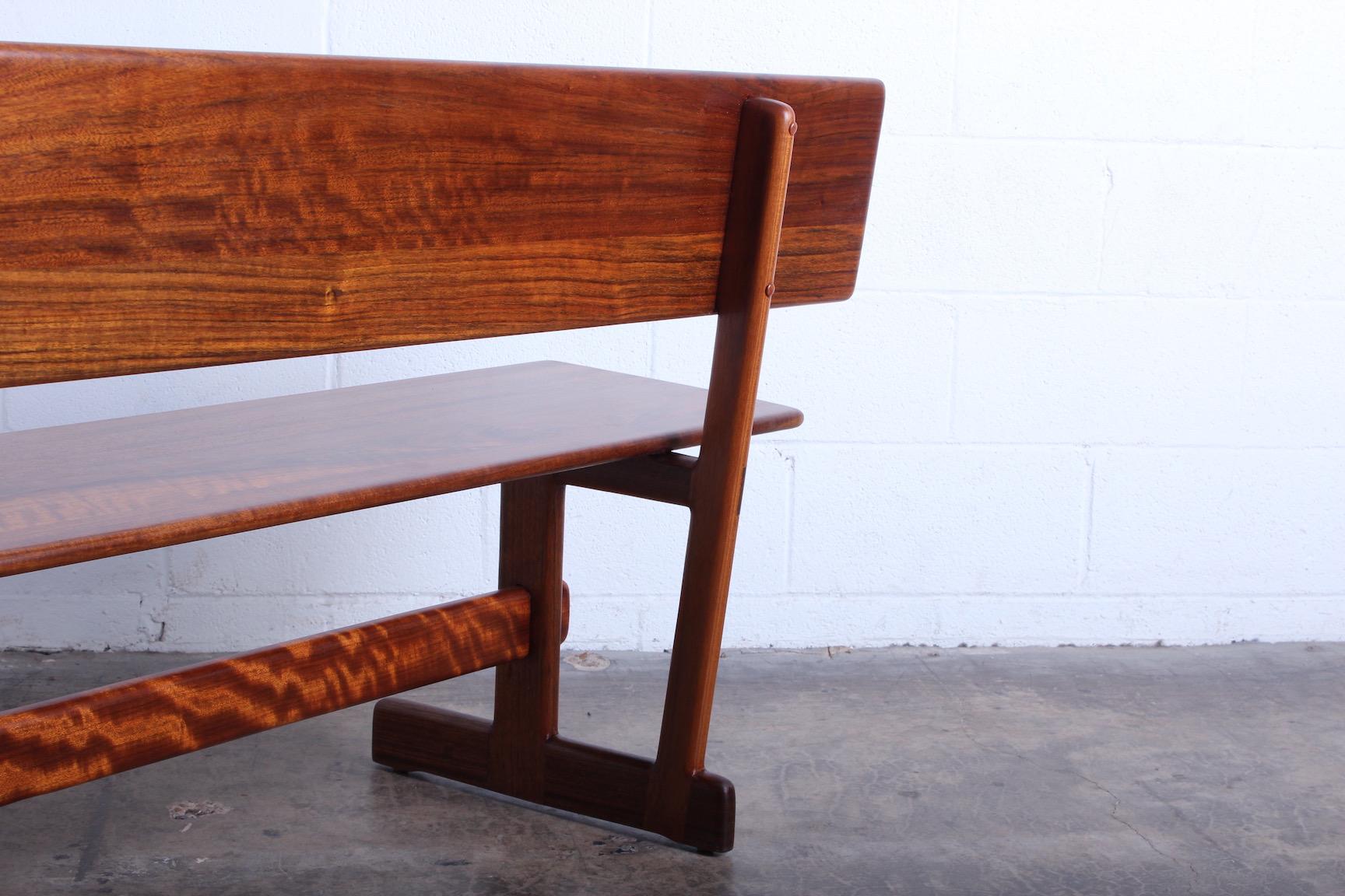 Trestle Bench by Gerald McCabe For Sale 4