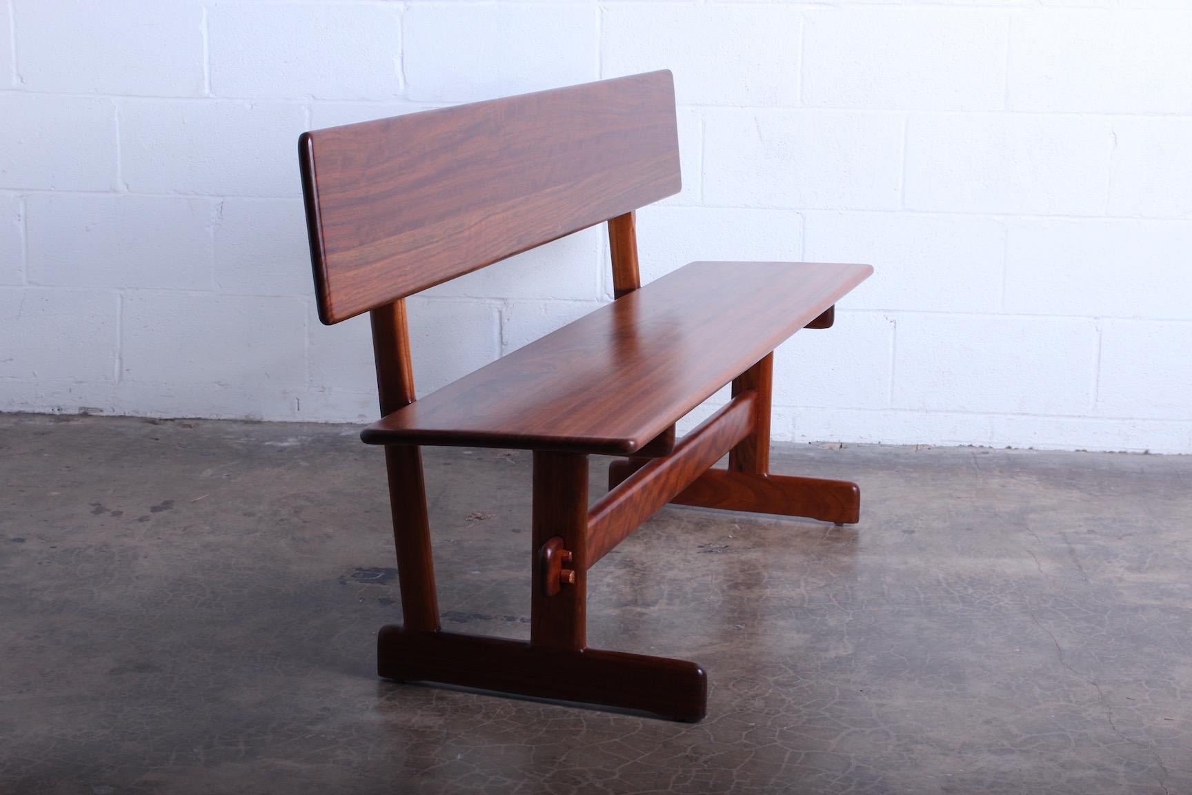 Trestle Bench by Gerald McCabe For Sale 2