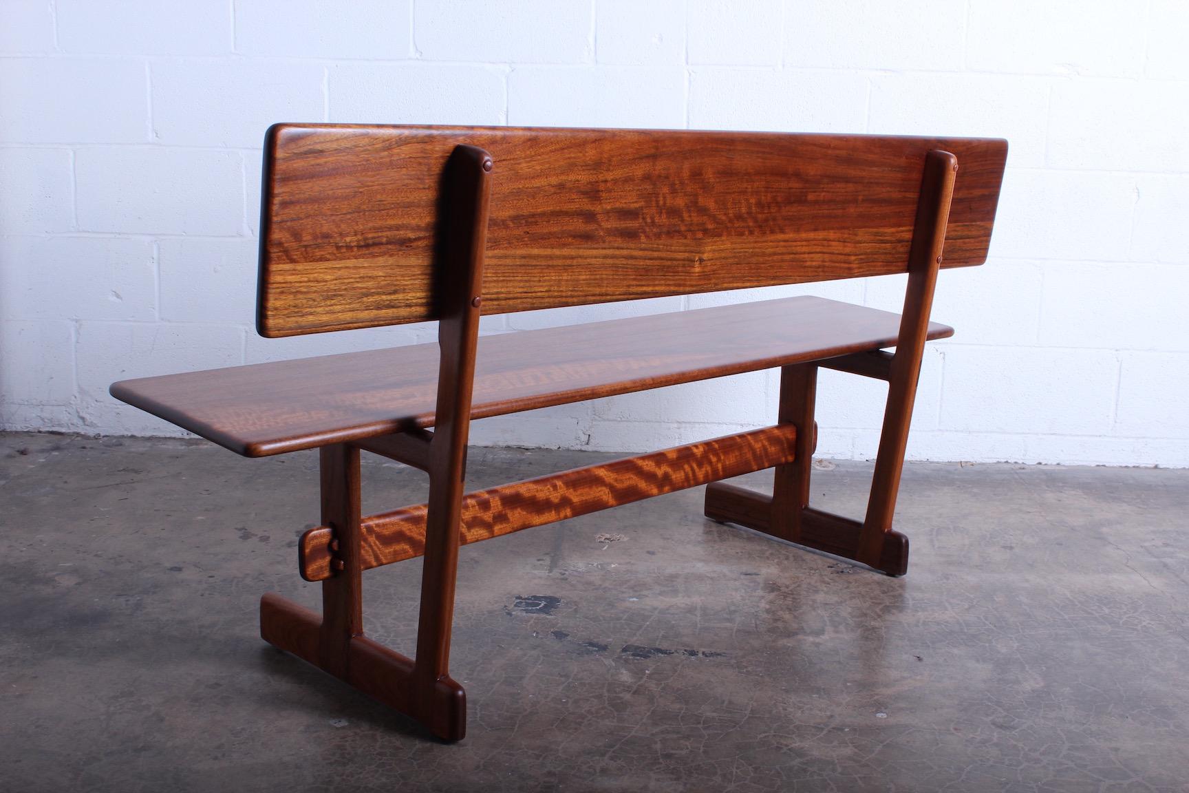 Trestle Bench by Gerald McCabe For Sale 3