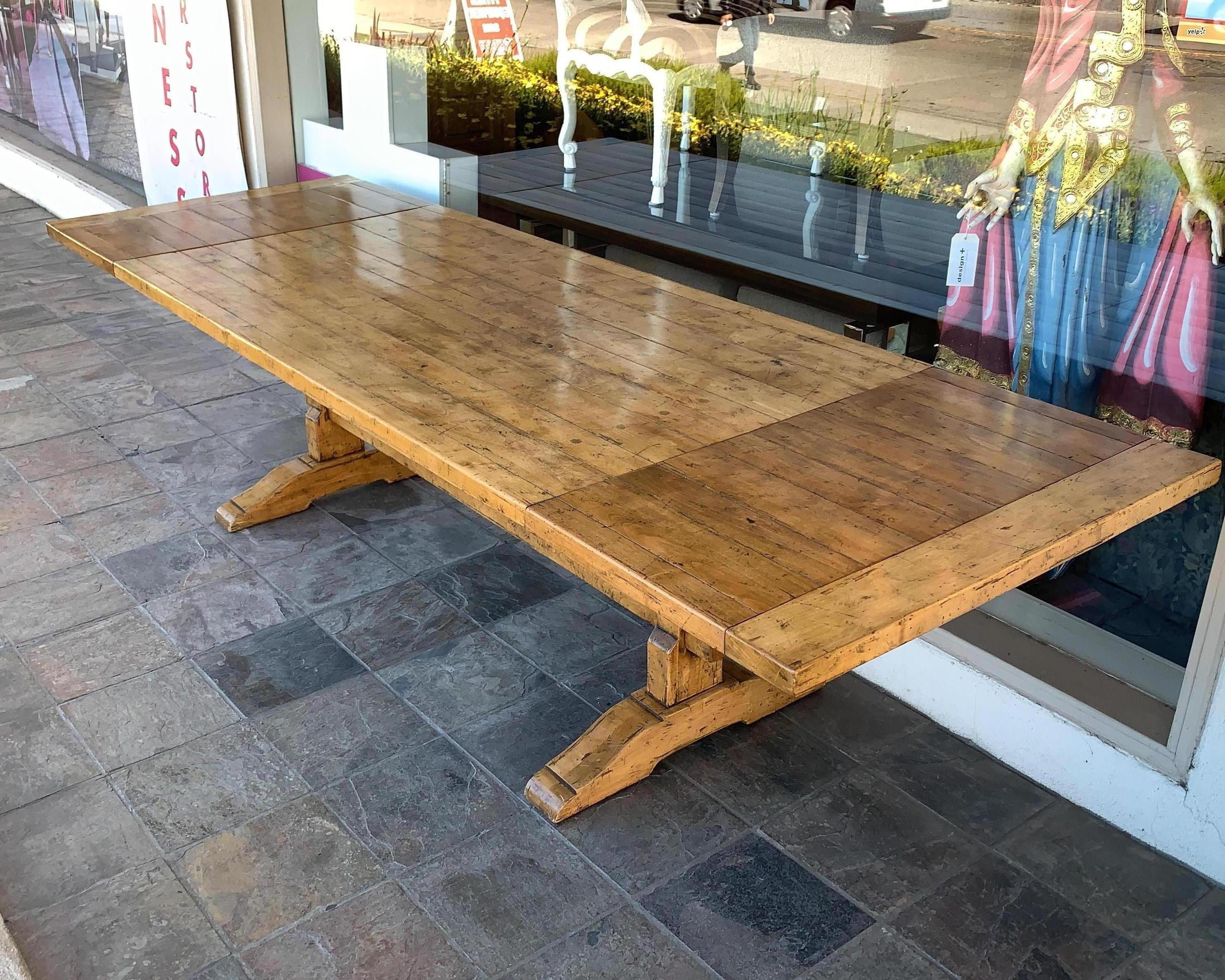 Trestle Dining Table #3514 by Guy Chaddock 9