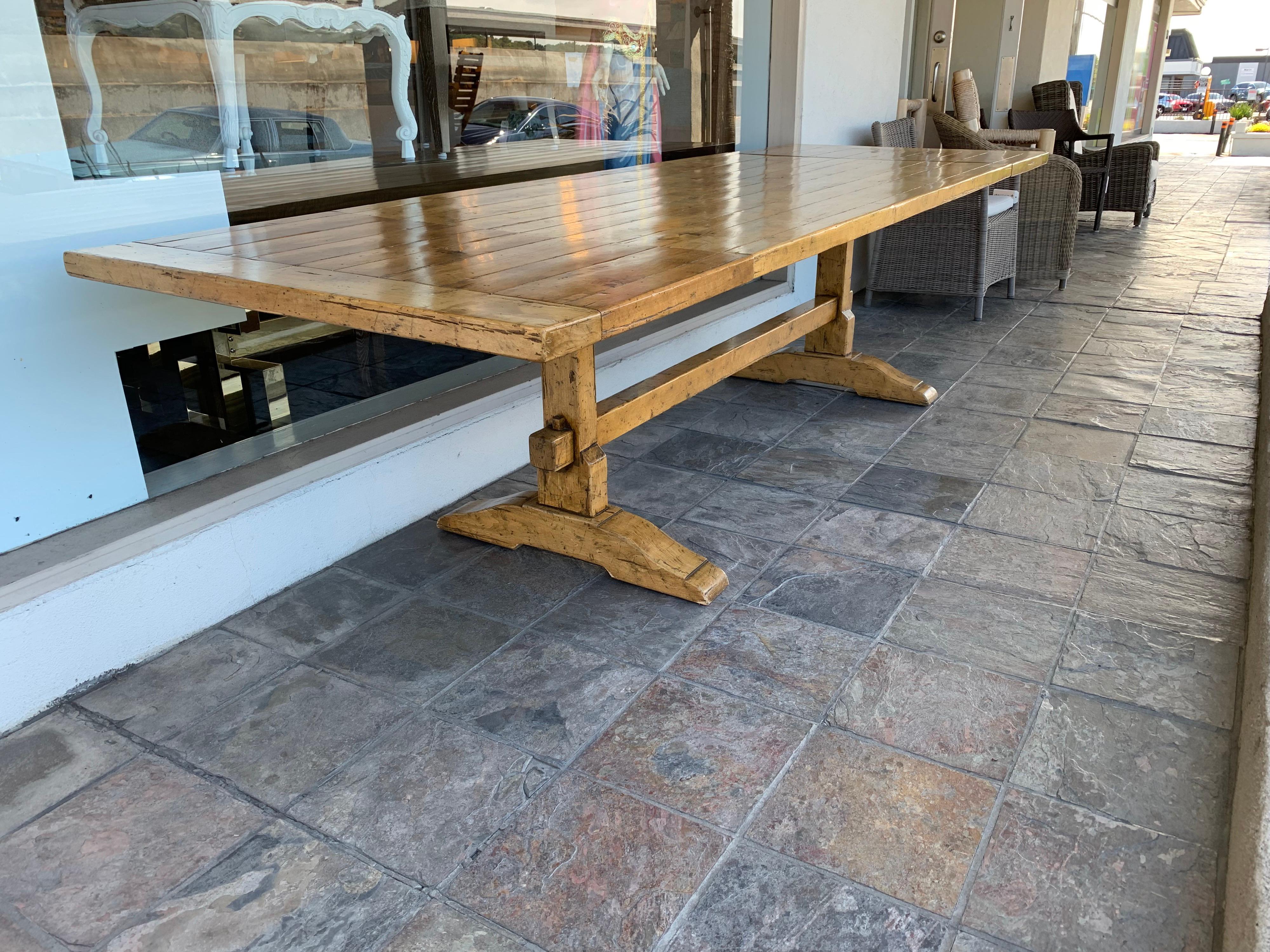 Trestle Dining Table #3514 by Guy Chaddock 2