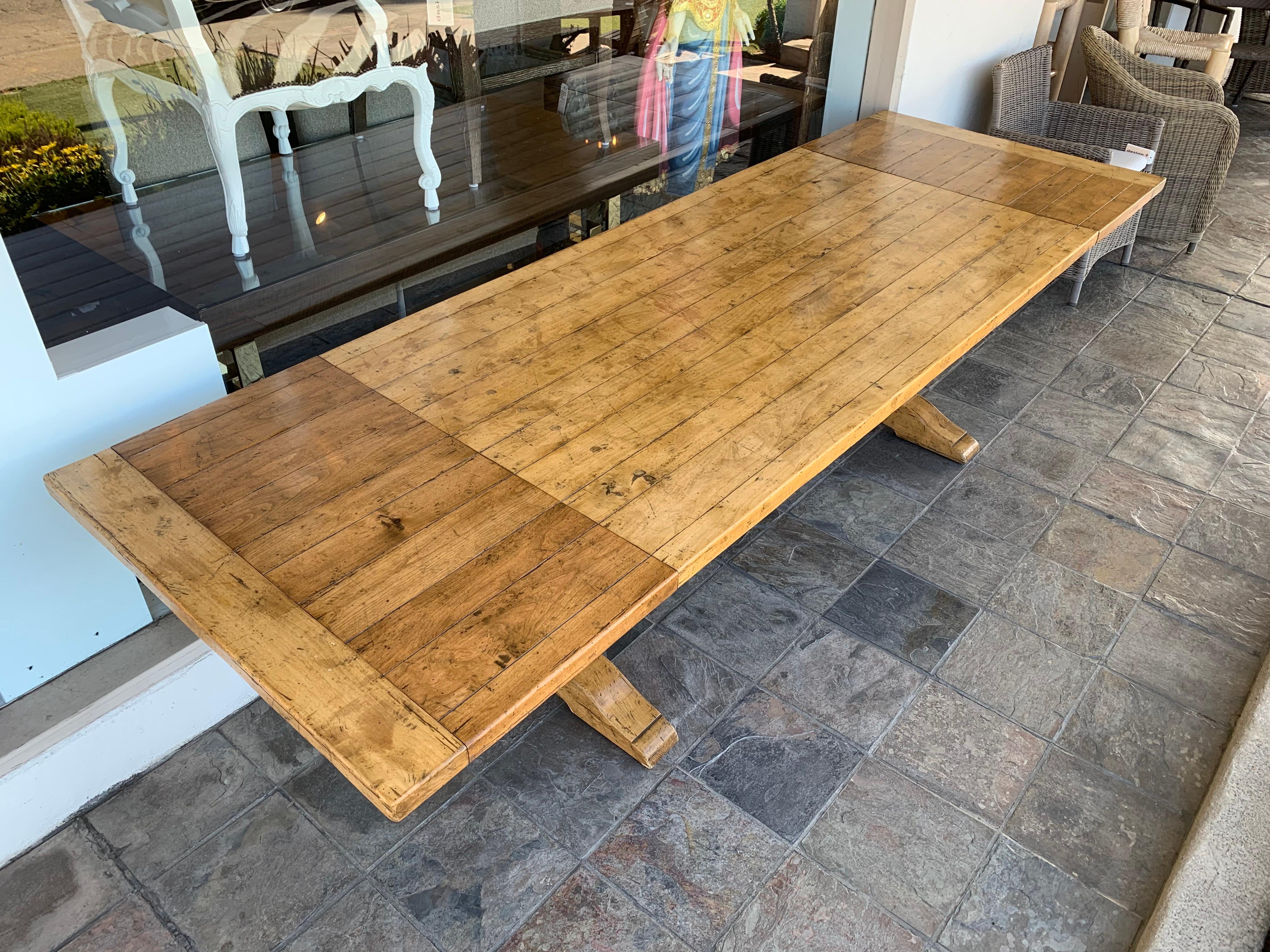 Trestle Dining Table #3514 by Guy Chaddock 3