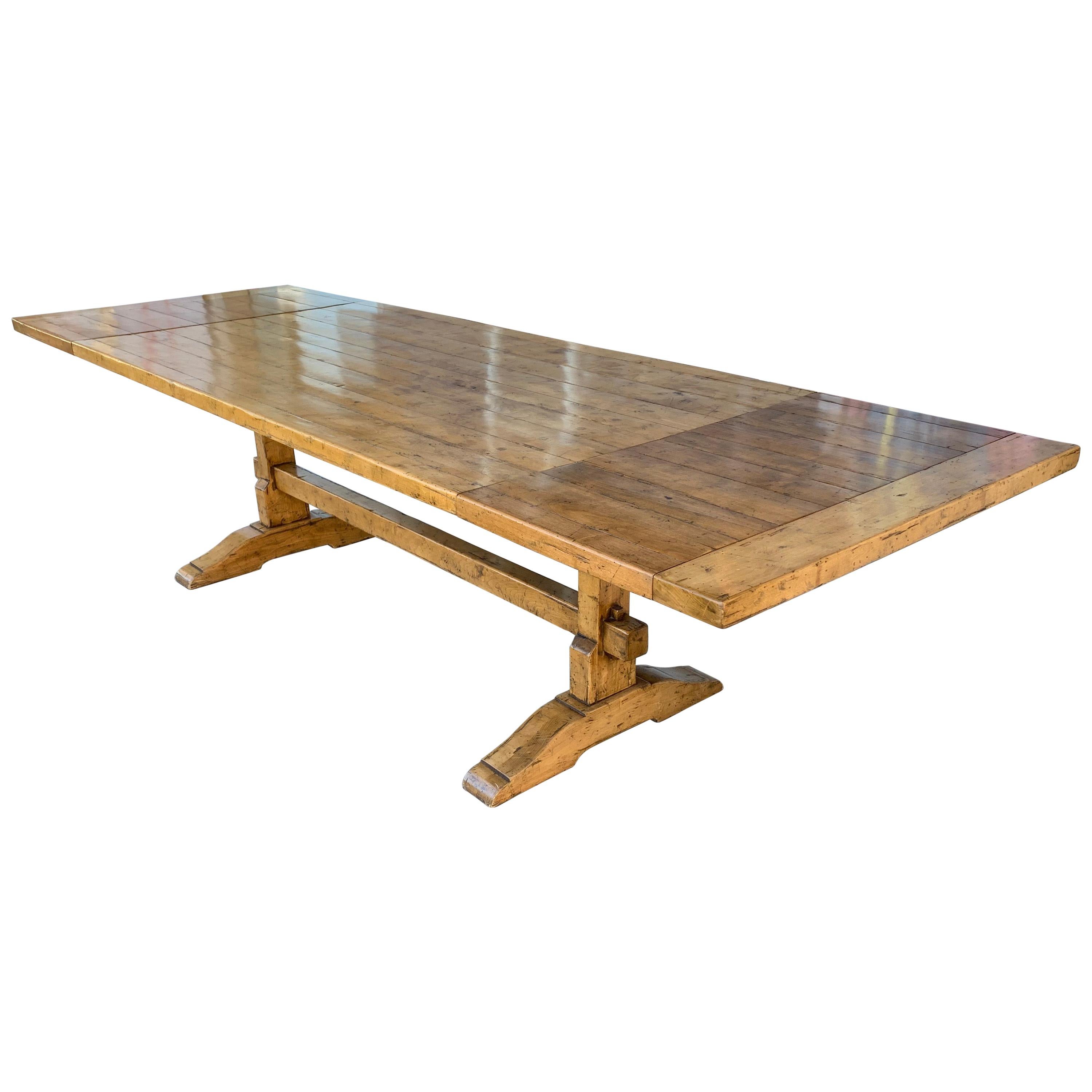 Trestle Dining Table #3514 by Guy Chaddock