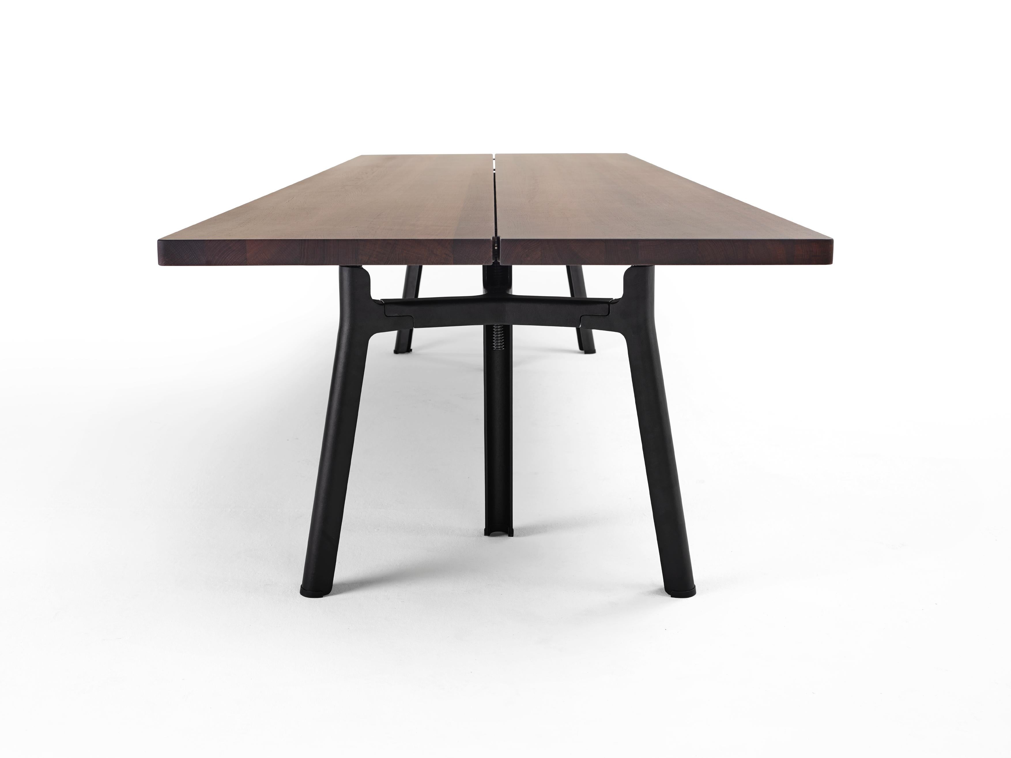 Customizable Trestle Table by Jorre van Ast For Sale 3