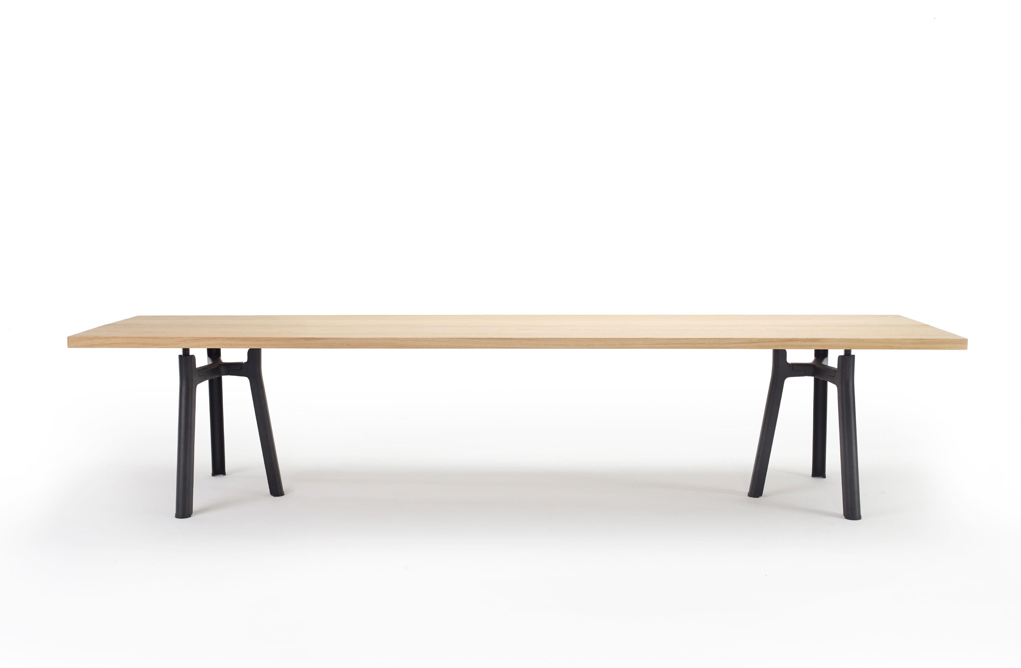 Customizable Trestle Table by Jorre Van Ast For Sale 7