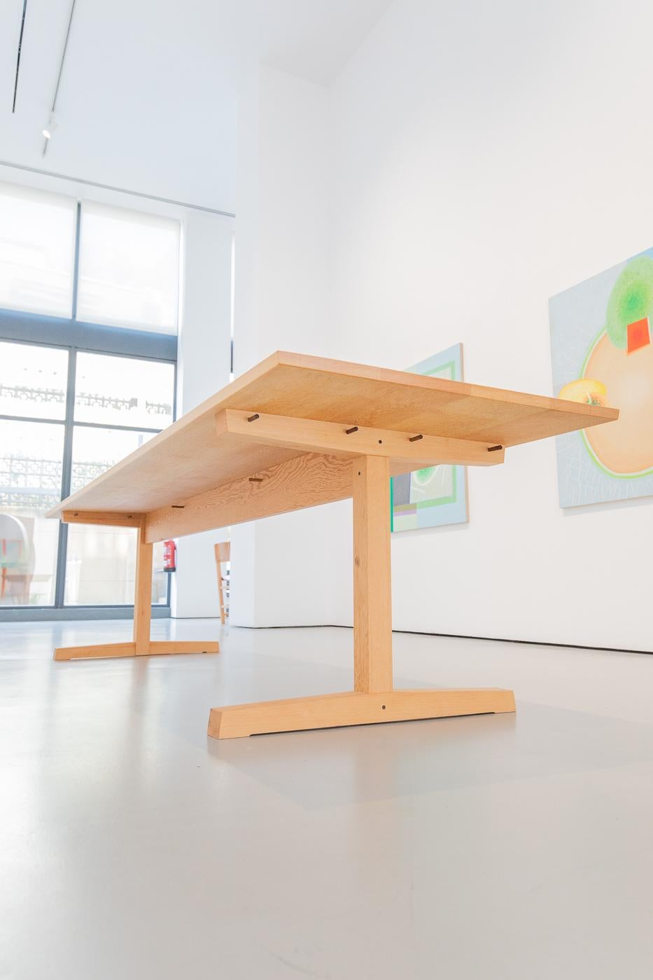 Contemporary Trestle table 