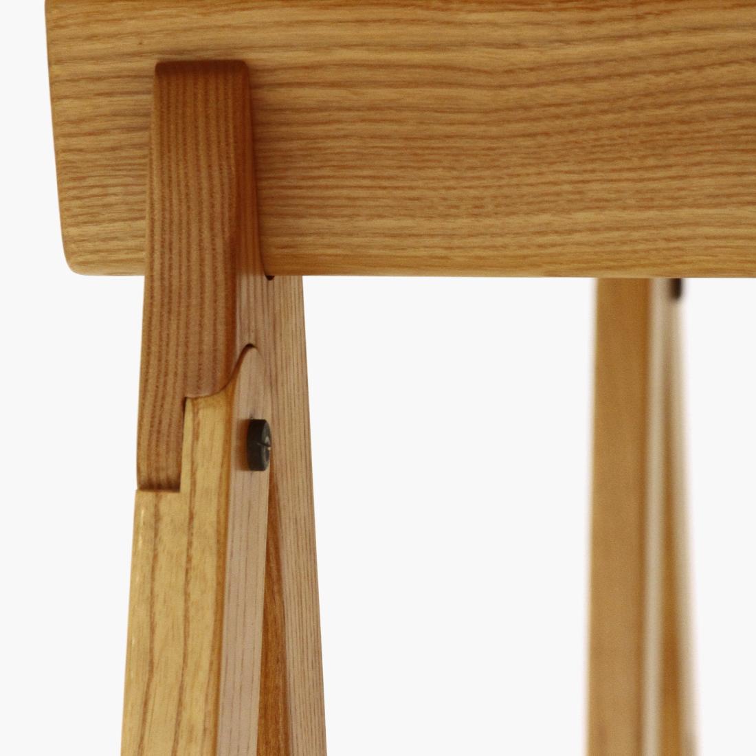 Trestle Table in Wood, 1970s 2
