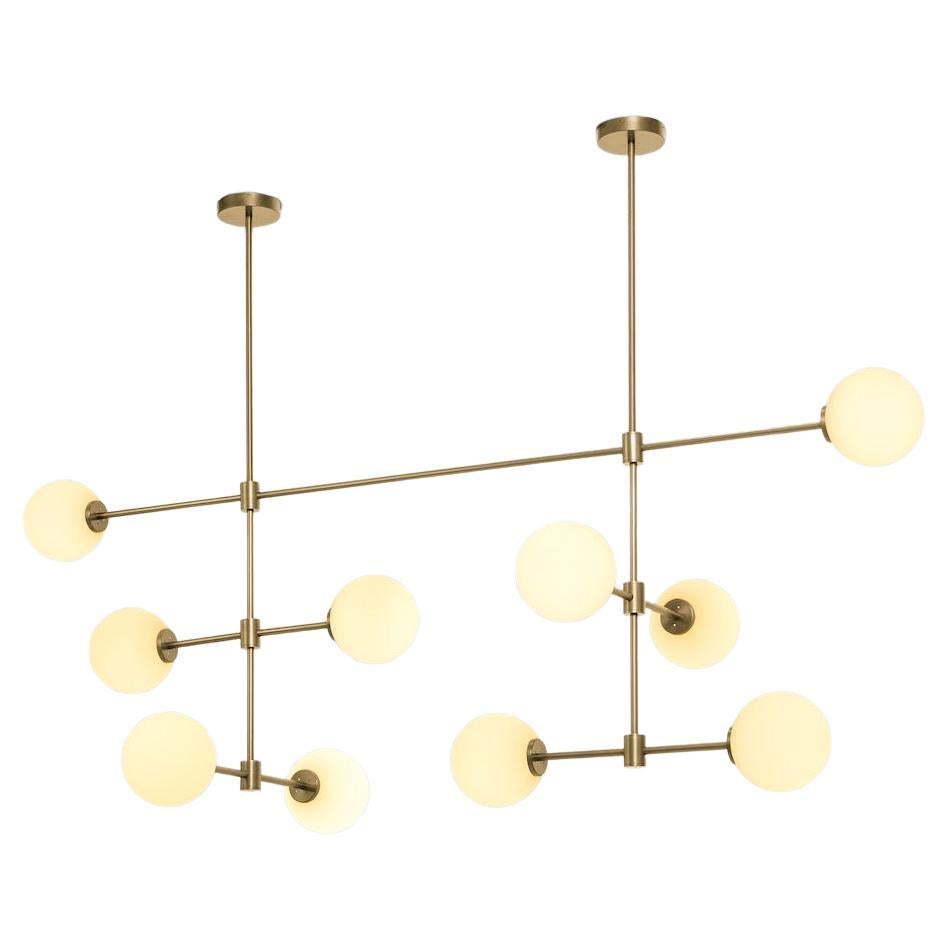 Lampe à suspension Trevi à plusieurs bras 10, par CTO Lighting