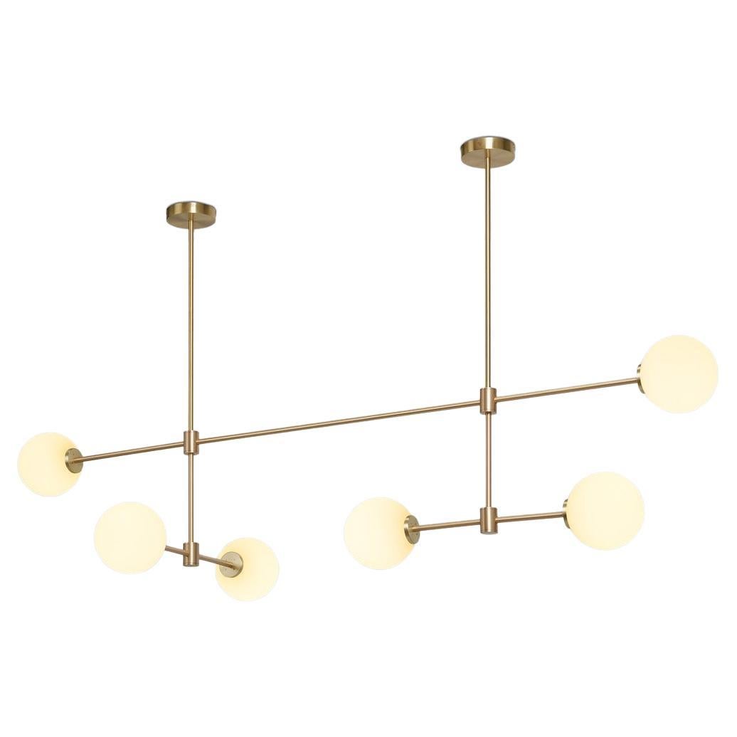 Trevi Multi Arm 6 Pendant by CTO Lighting For Sale