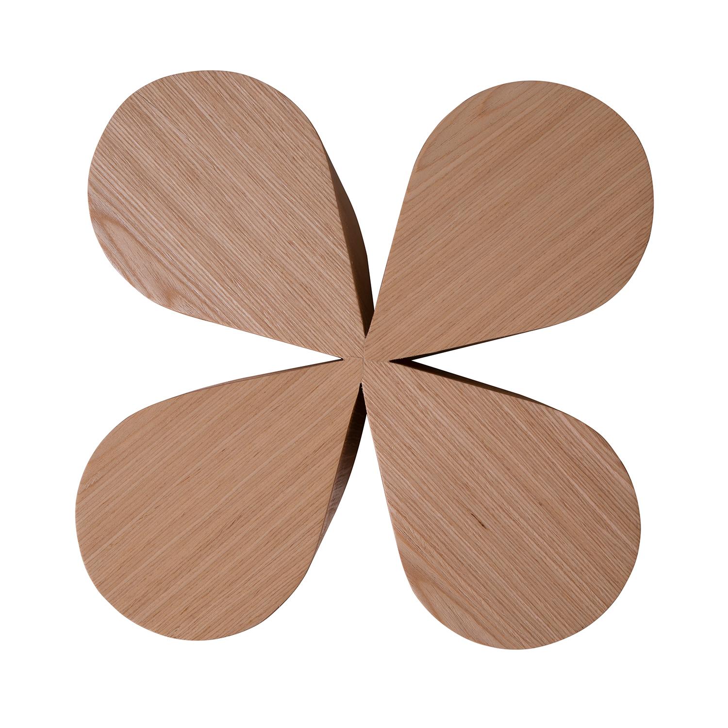 XXIe siècle et contemporain Trevo + Table d'appoint en Oak Oak américain en vente