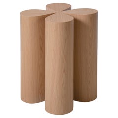 Trevo + American Oak Side Table