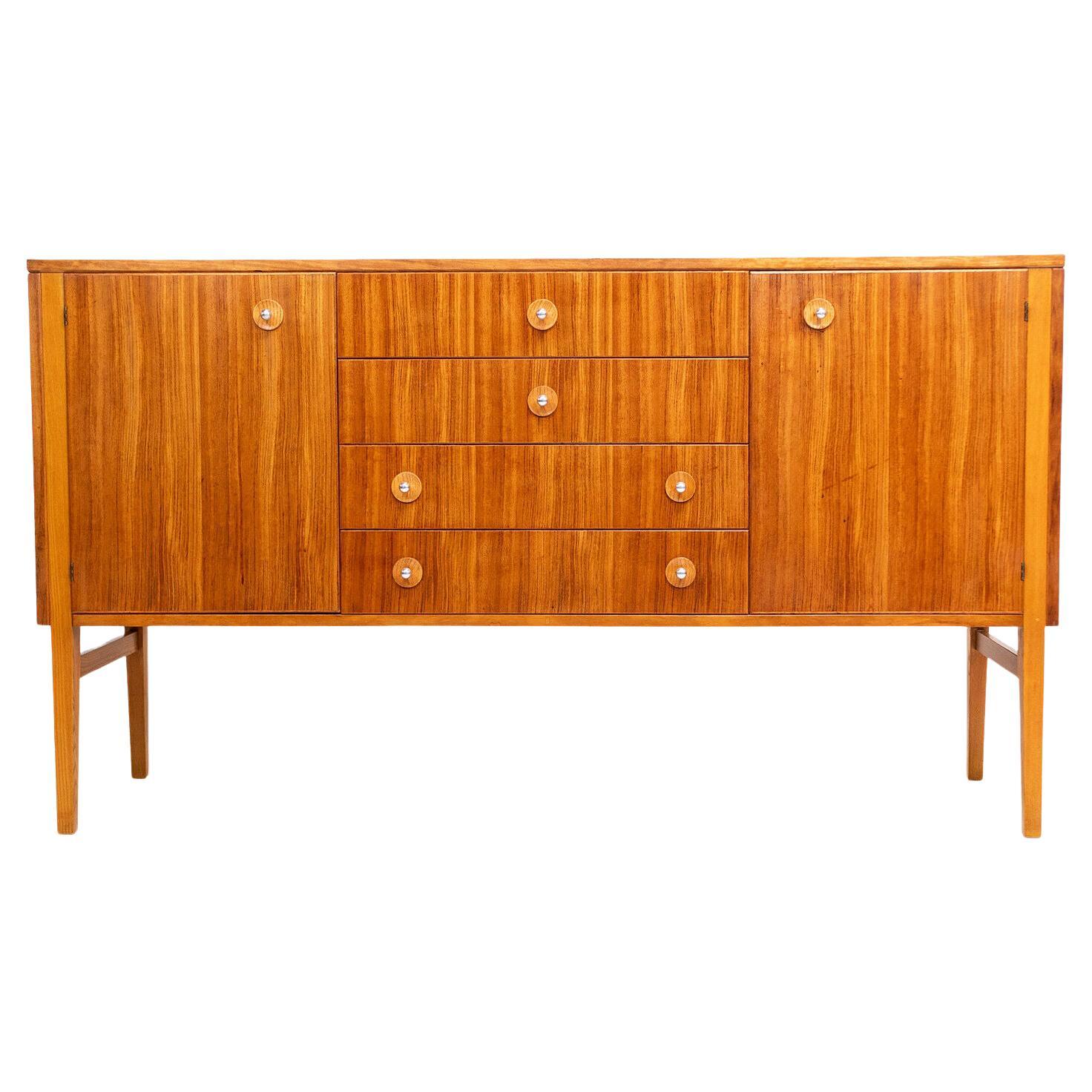 Trevor Chinn for Gordon Russell Walnut Mid Century Sideboard