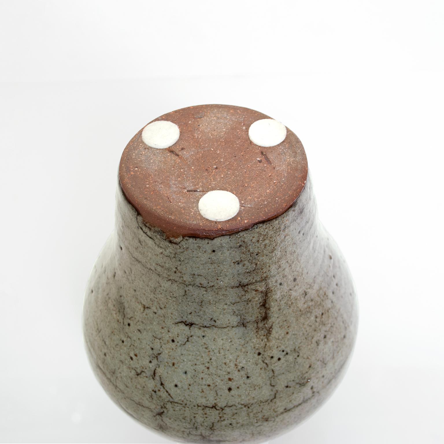 Mid-Century Modern Trevor Corser Ceramic Vase from The Leach Pottery, St. Ives, England