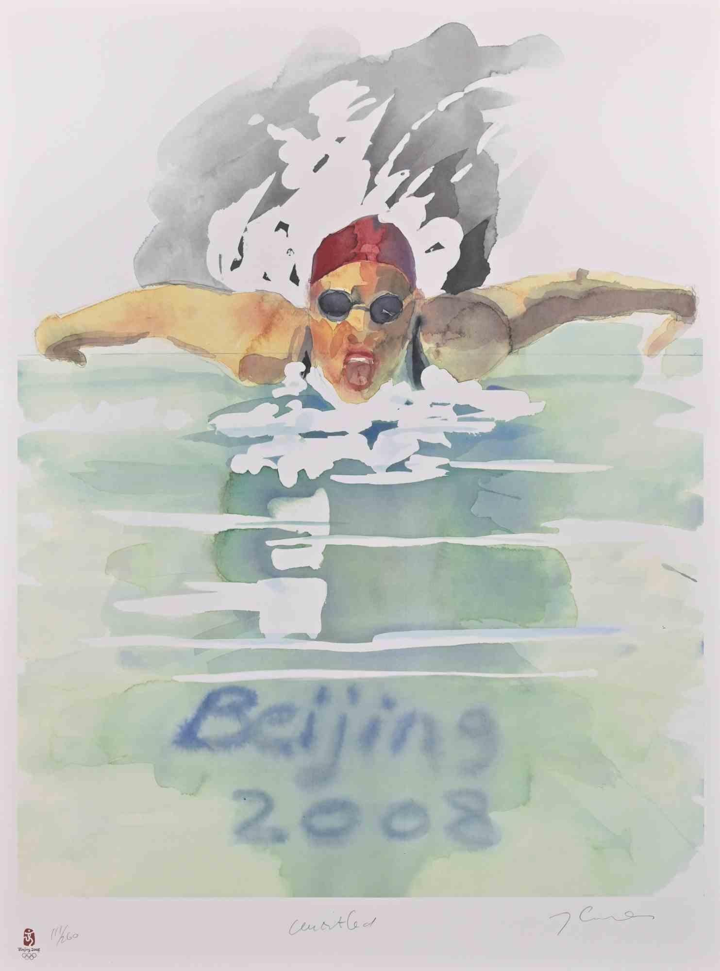 Impresión litográfica realizada por Trevor Gould en 2008.

Edición limitada de 260 ejemplares.

Firmado a mano y numerado.

Excelente estado.

Esta obra de arte pertenece a la carpeta La Colección Única para las Bellas Artes Olímpicas 2008