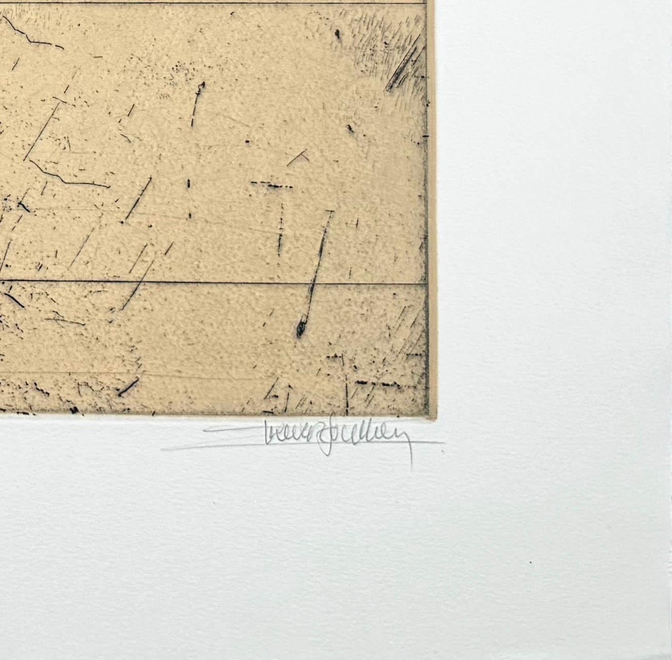 Heart Cry, Lithografie eines männlichen Aktes von Trevor Southey im Angebot 4