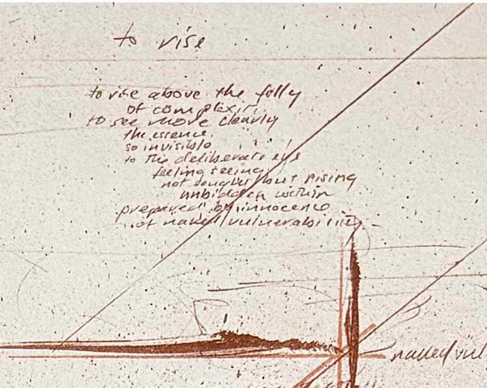 Rising, male nude lithograph by Trevor Southey For Sale 5