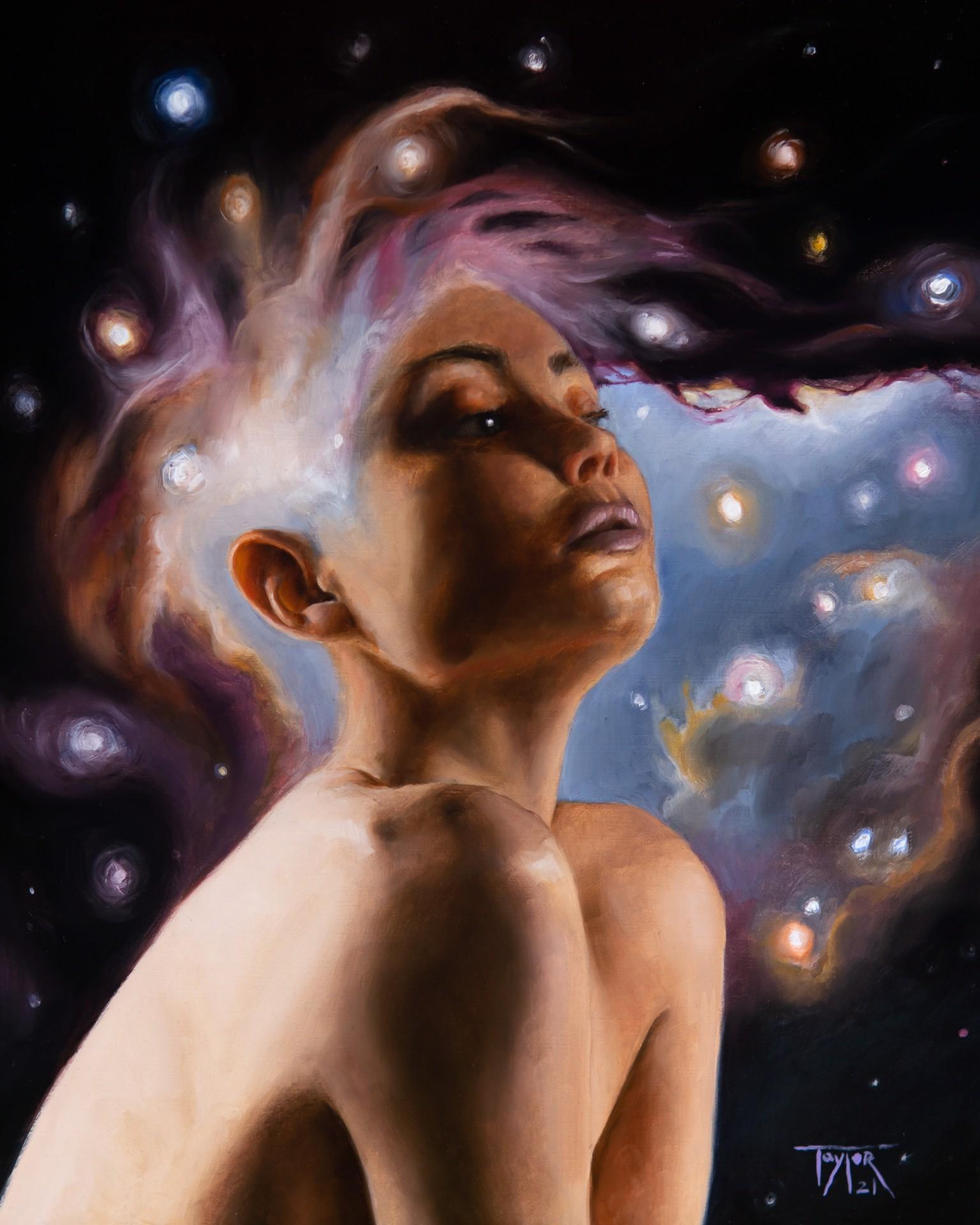 Trevor Taylor Figurative Painting - Nebula One
