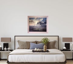 Un ciel du Wiltshire, Trevor Waugh, peintures du Wiltshire, peintures à l'huile originales