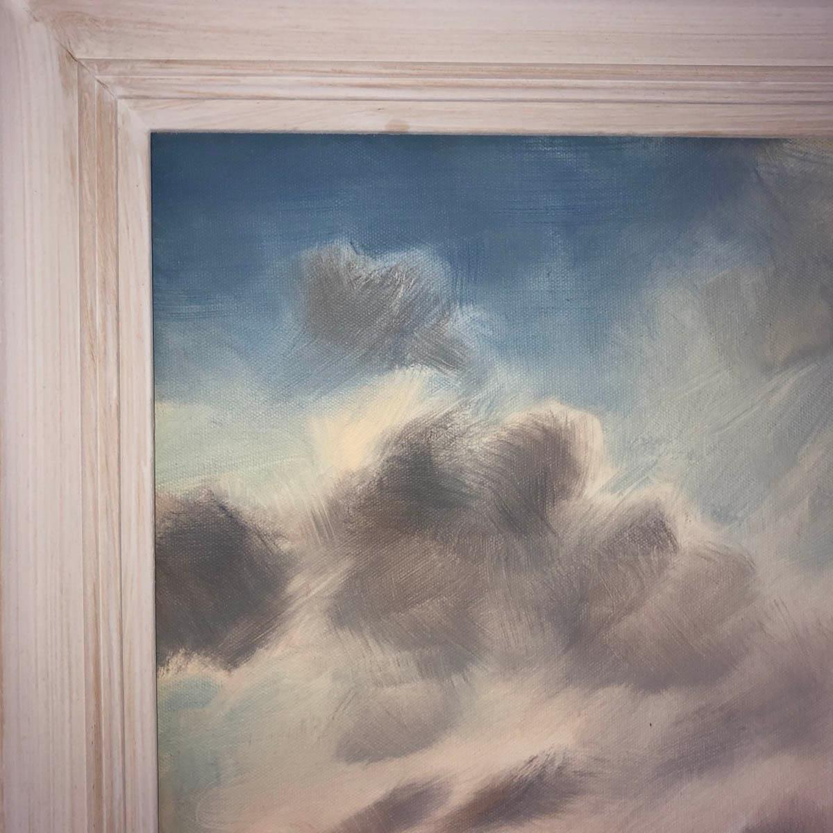 A Wiltshire Sky, Trevor Waugh, Gemälde von Wiltshire, Original-Ölgemälde im Angebot 10