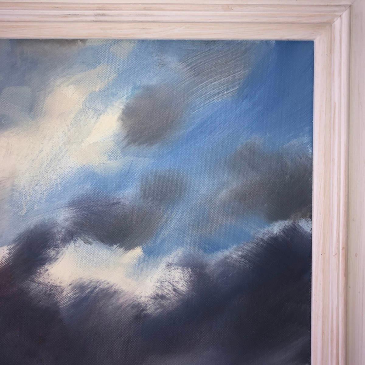 A Wiltshire Sky, Trevor Waugh, Gemälde von Wiltshire, Original-Ölgemälde im Angebot 11