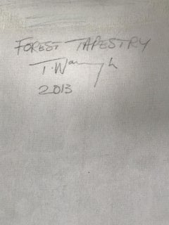 Trevor Waugh, Forest Tapestry, Original Oil Painting, Contemporary Art