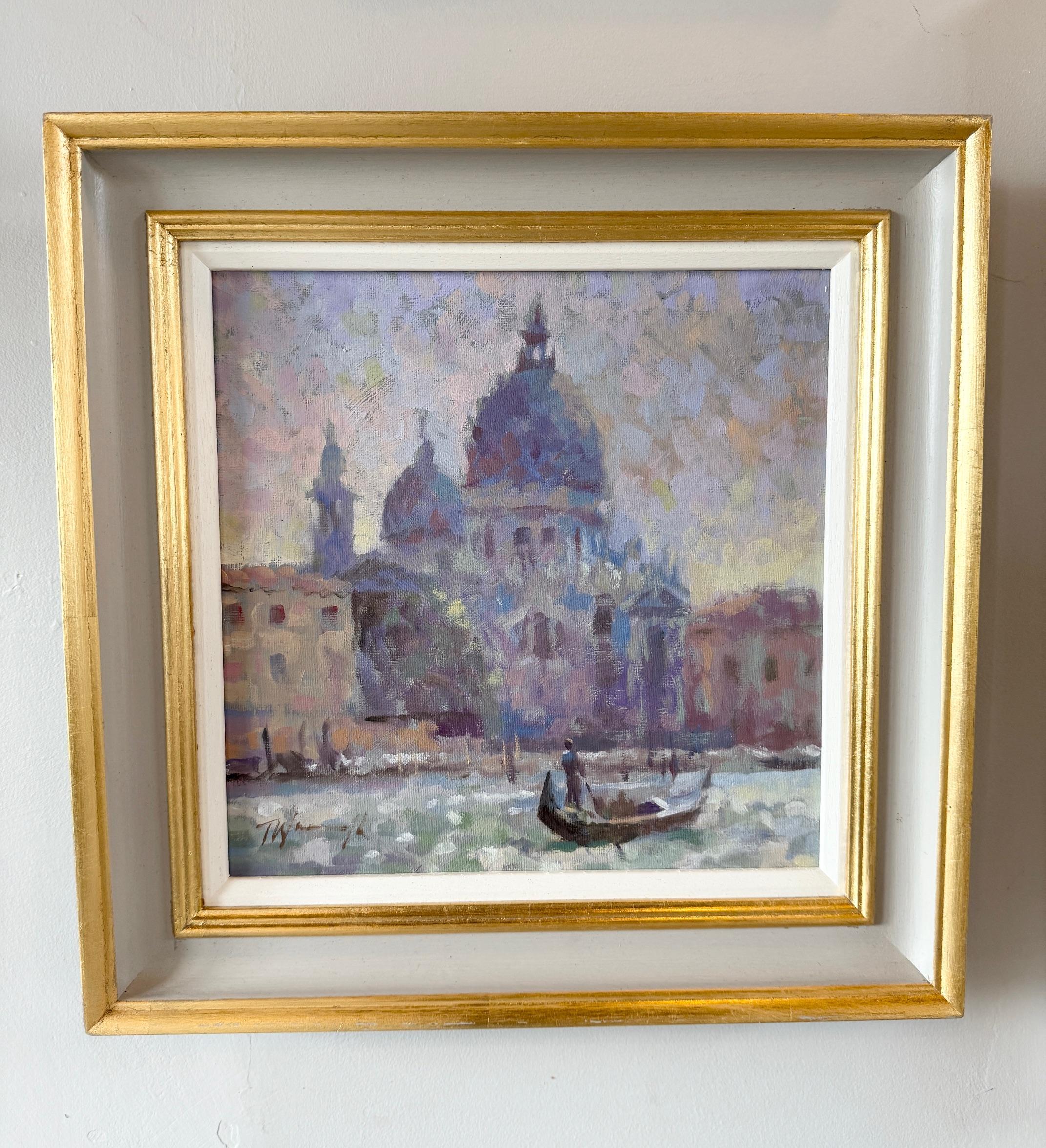Venetian Impression, original painting, contemporary, landscape For Sale 2