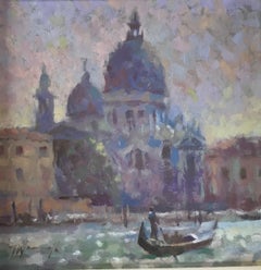 Venetian Impression, original painting, contemporary, landscape