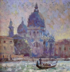 Venetian Impression, original painting, contemporary, landscape