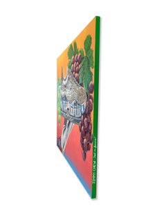 "Jimmy Chew" - Jimmy Choo Mixed Media Swarovski Painting by Trew Love