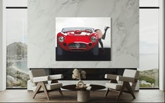 "Mazernaughty" - Maserati Acrylic Painting by Trew Love